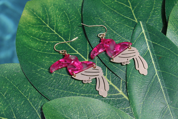 Journi Parrot Earring