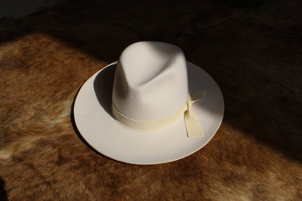 Willow Ivory Felt Hat